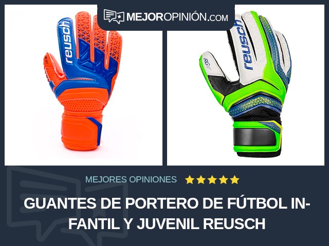 Guantes de portero de fútbol Infantil y juvenil Reusch