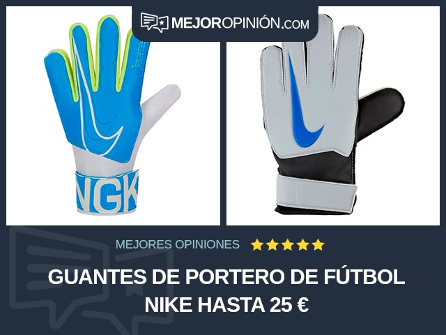 Guantes de portero de fútbol Nike Hasta 25 €