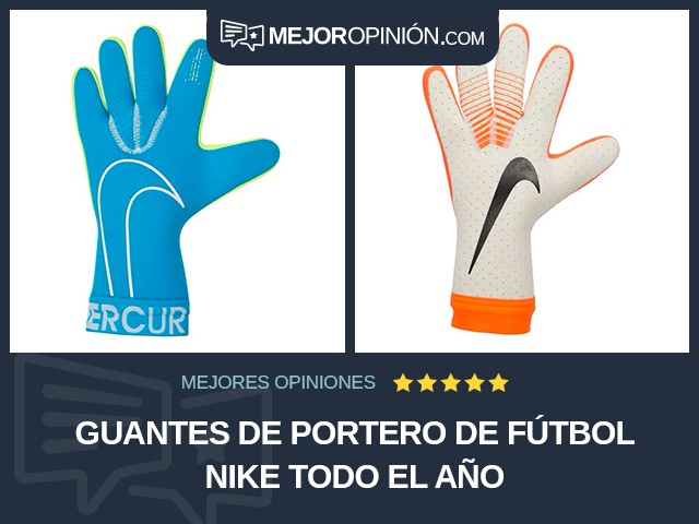 Guantes de portero de fútbol Nike Todo el año