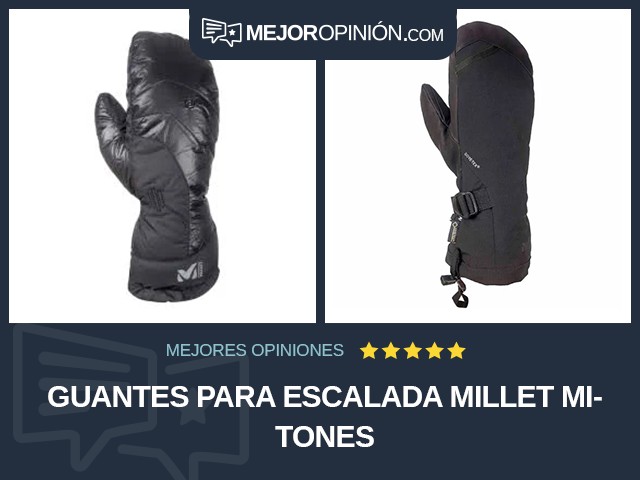 Guantes para escalada Millet Mitones