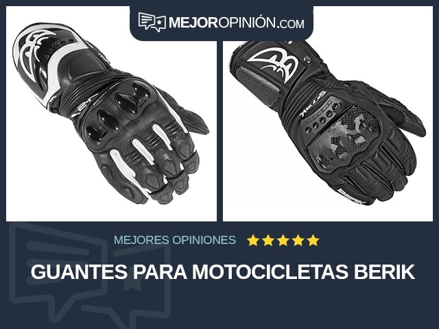 Guantes para motocicletas Berik