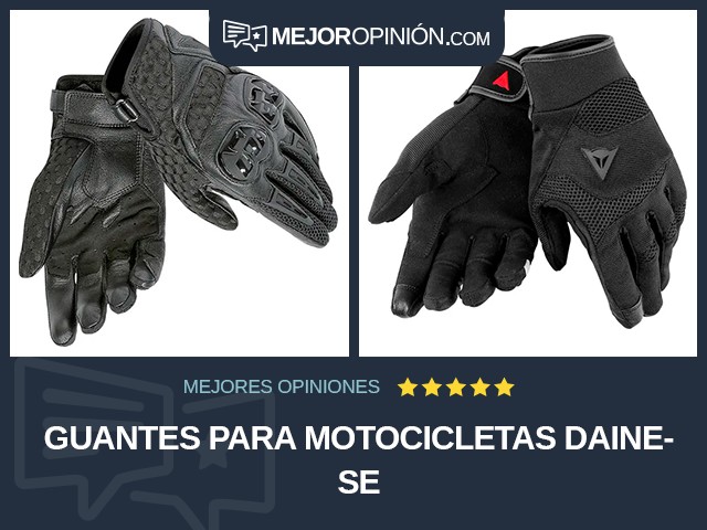 Guantes para motocicletas Dainese