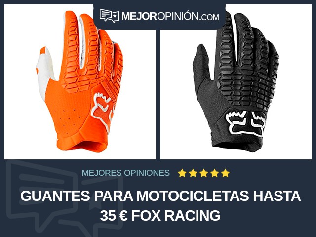 Guantes para motocicletas Hasta 35 € Fox Racing