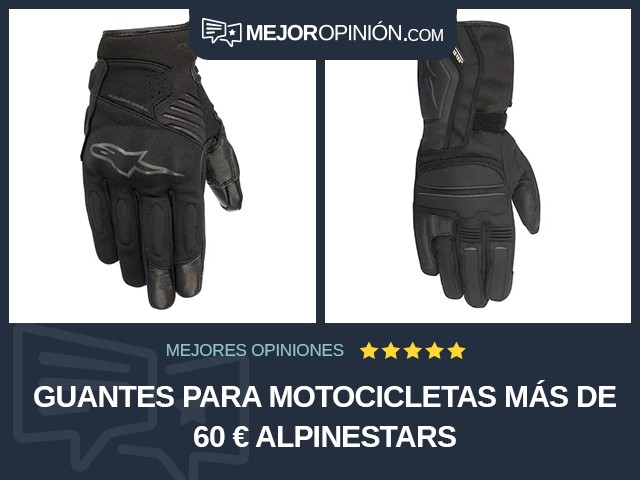 Guantes para motocicletas Más de 60 € Alpinestars