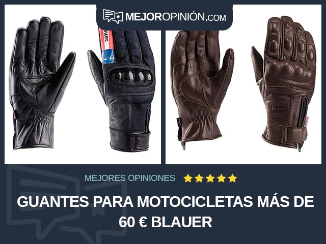 Guantes para motocicletas Más de 60 € Blauer