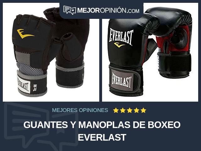 Guantes y manoplas de boxeo Everlast