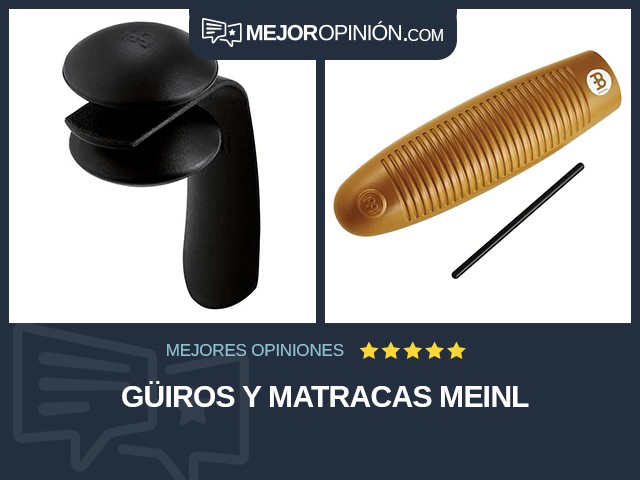 Güiros y matracas MEINL