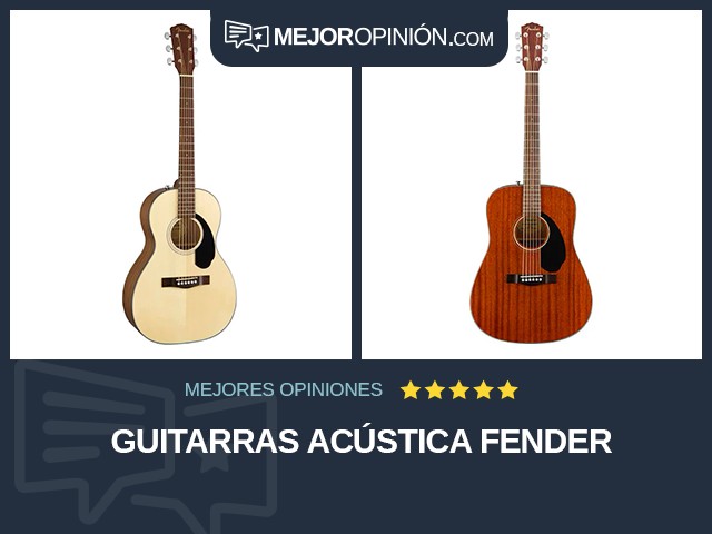 Guitarras Acústica Fender