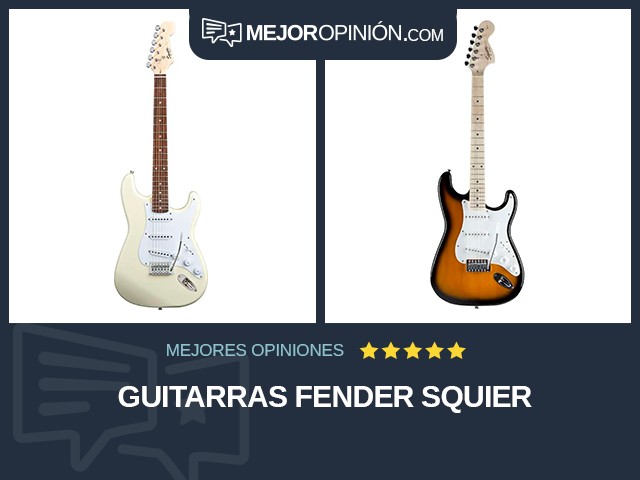 Guitarras Fender Squier