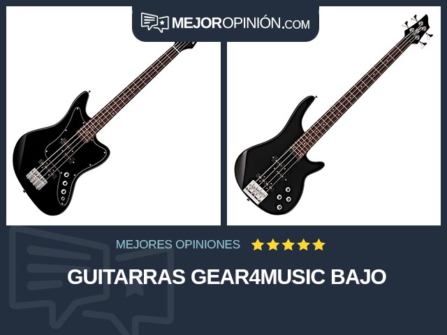 Guitarras Gear4music Bajo