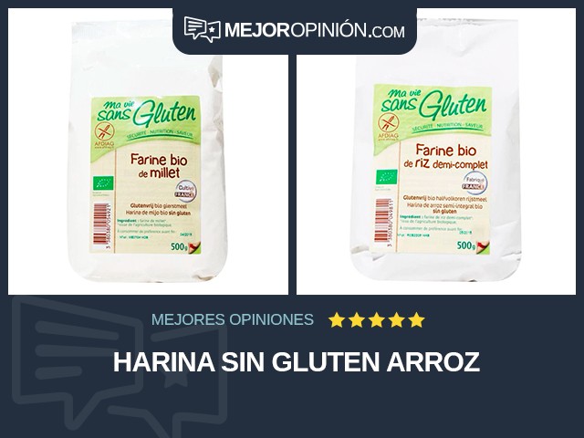 Harina Sin gluten Arroz