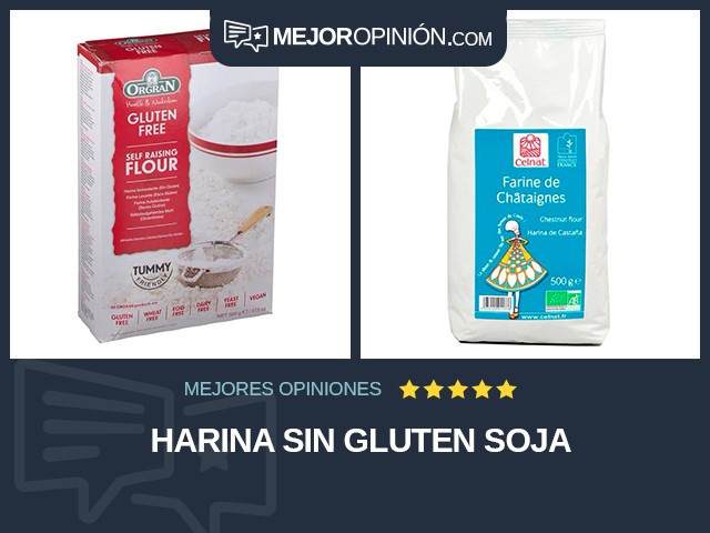 Harina Sin gluten Soja