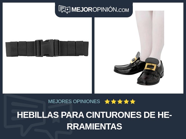 Hebillas para cinturones de herramientas