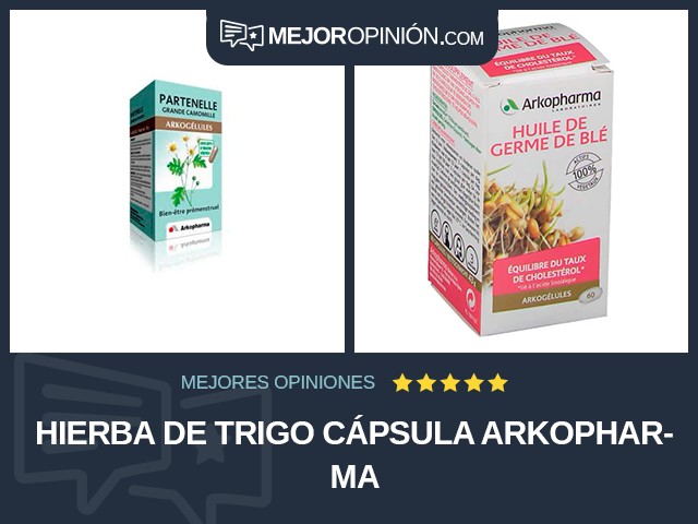 Hierba de trigo Cápsula Arkopharma