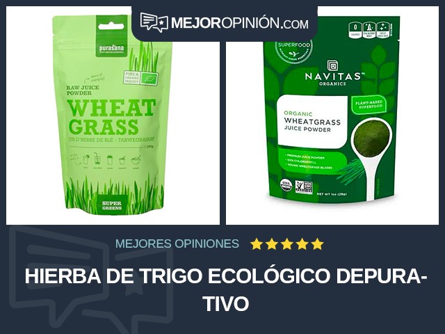 Hierba de trigo Ecológico Depurativo