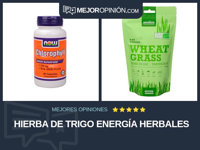 Hierba de trigo Energía Herbales