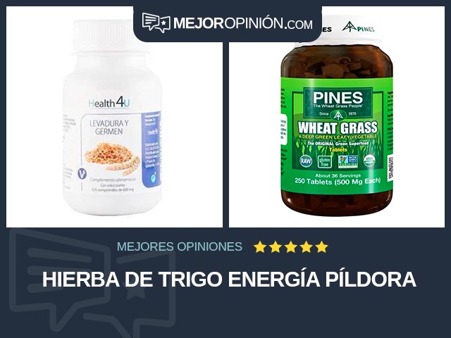 Hierba de trigo Energía Píldora