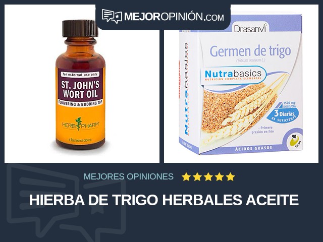 Hierba de trigo Herbales Aceite