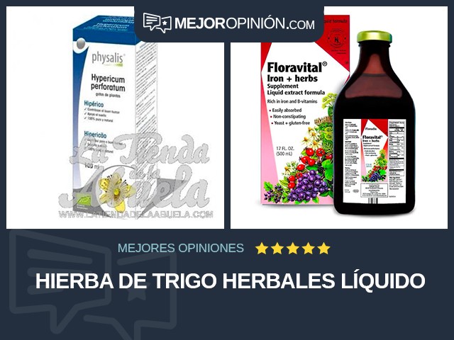 Hierba de trigo Herbales Líquido