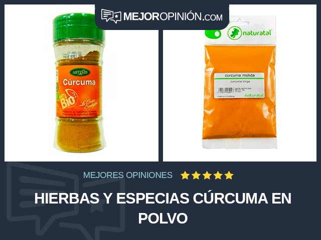 Hierbas y especias Cúrcuma En polvo