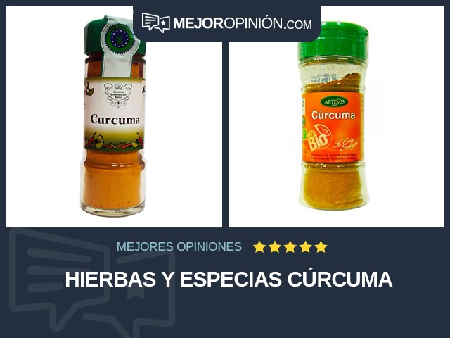 Hierbas y especias Cúrcuma