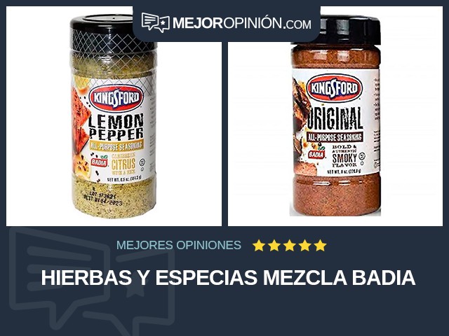 Hierbas y especias Mezcla Badia