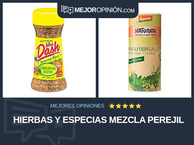 Hierbas y especias Mezcla Perejil