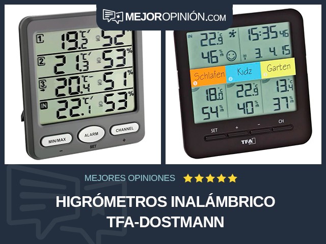 Higrómetros Inalámbrico TFA-Dostmann