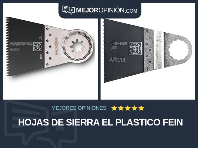 Hojas de sierra El plastico Fein