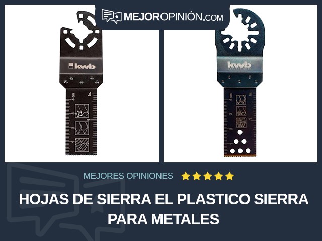 Hojas de sierra El plastico Sierra para metales