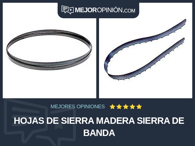 Hojas de sierra Madera Sierra de banda