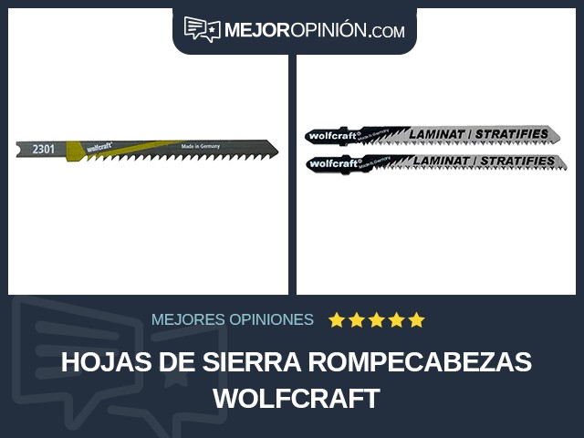 Hojas de sierra Rompecabezas Wolfcraft