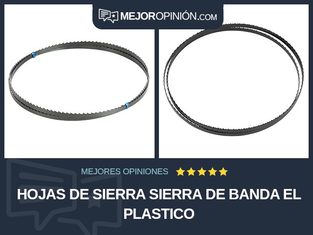 Hojas de sierra Sierra de banda El plastico