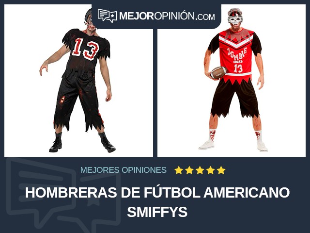 Hombreras de fútbol americano Smiffys