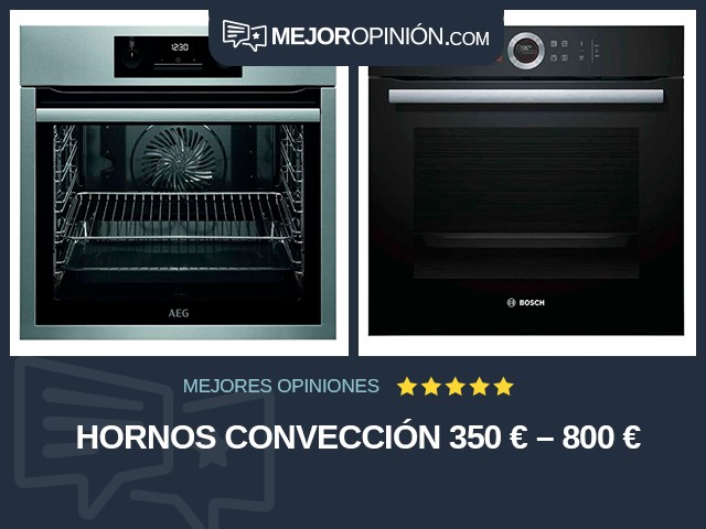 Hornos Convección 350 € – 800 €