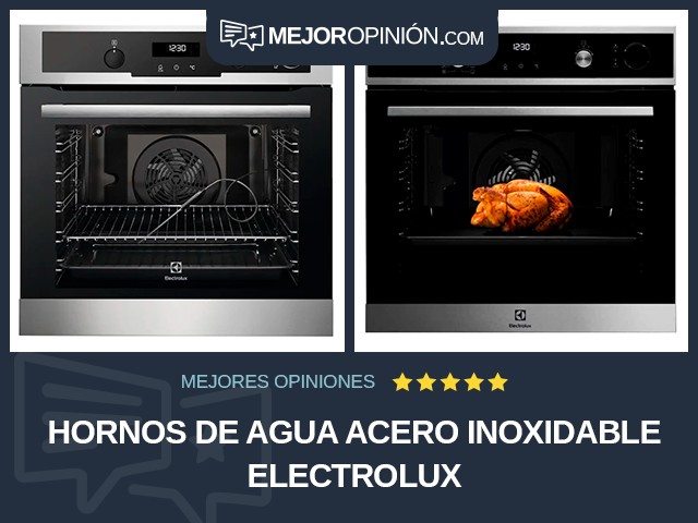 Hornos de agua Acero inoxidable Electrolux