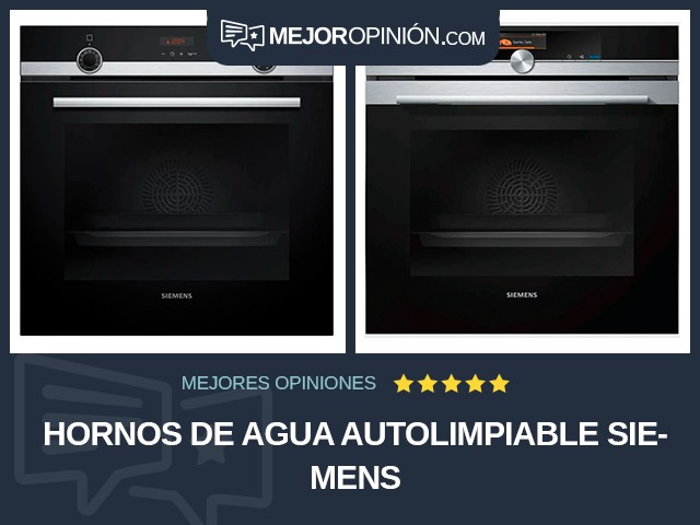 Hornos de agua Autolimpiable Siemens