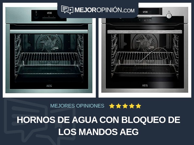 Hornos de agua Con bloqueo de los mandos AEG