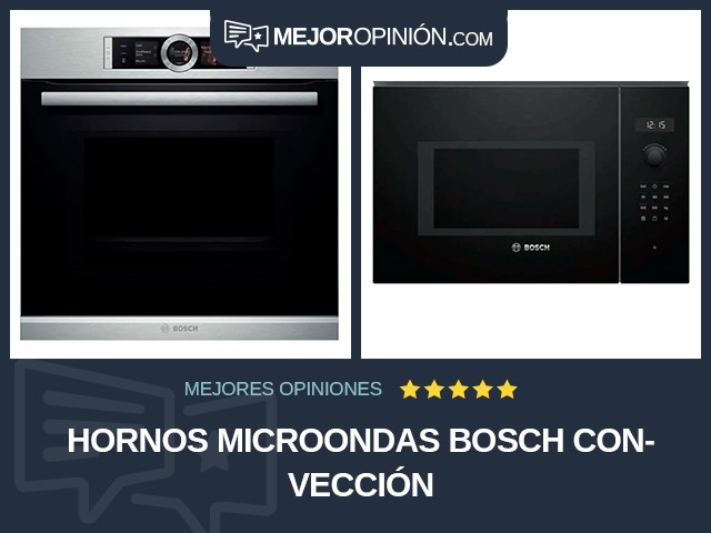 Hornos microondas Bosch Convección