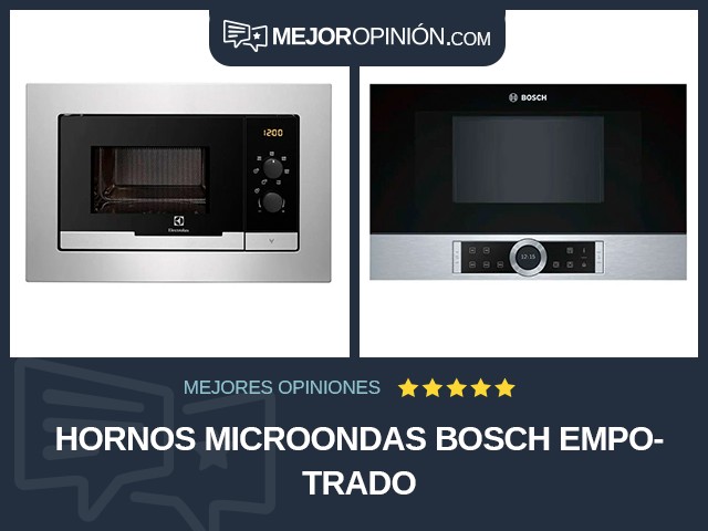 Hornos microondas Bosch Empotrado