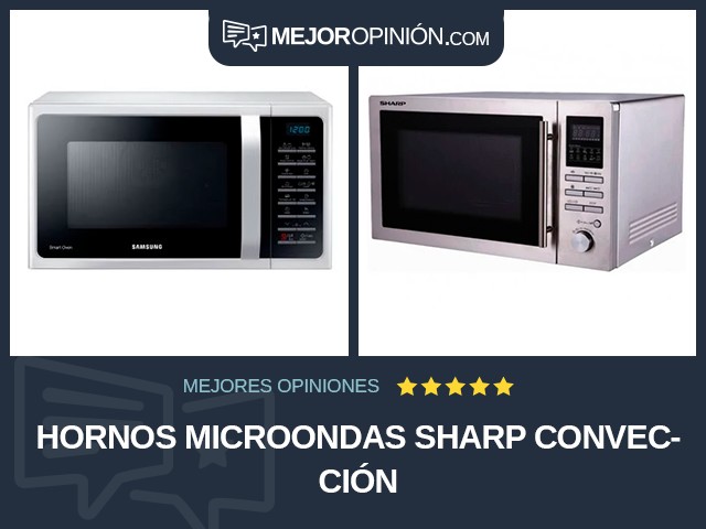 Hornos microondas Sharp Convección