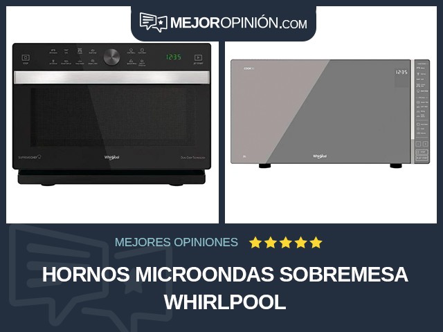 Hornos microondas Sobremesa Whirlpool