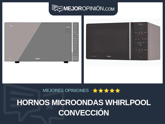 Hornos microondas Whirlpool Convección