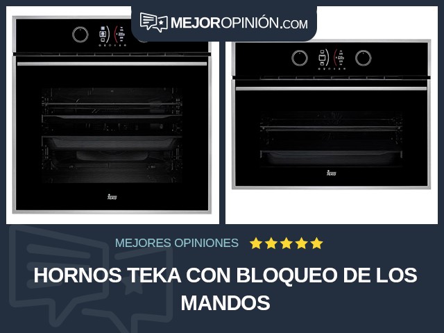 Hornos Teka Con bloqueo de los mandos