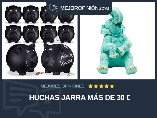 Huchas Jarra Más de 30 €