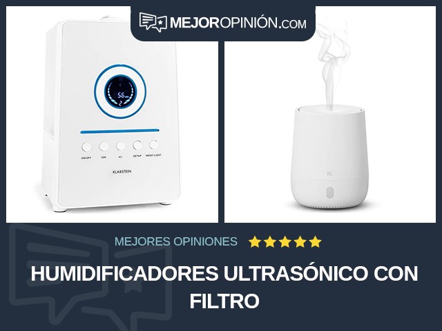 Humidificadores Ultrasónico Con filtro