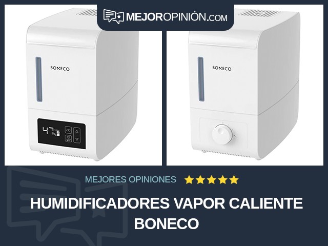 Humidificadores Vapor caliente BONECO