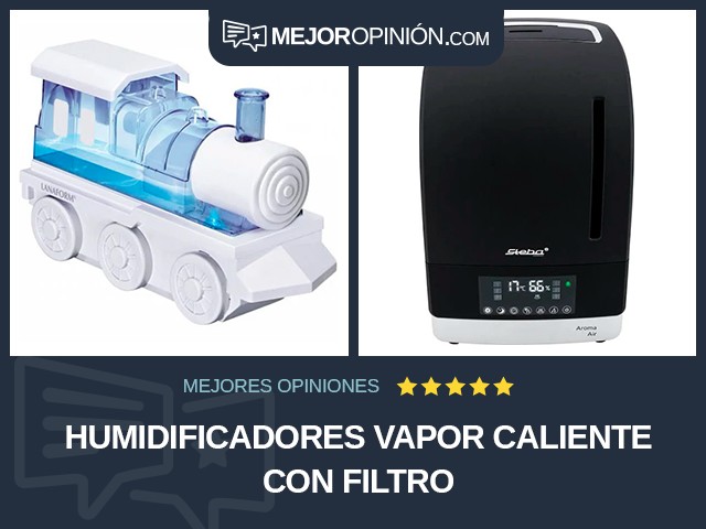 Humidificadores Vapor caliente Con filtro