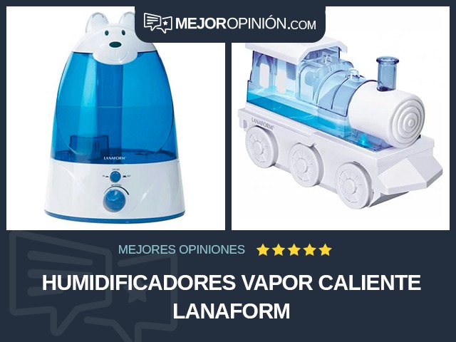 Humidificadores Vapor caliente Lanaform