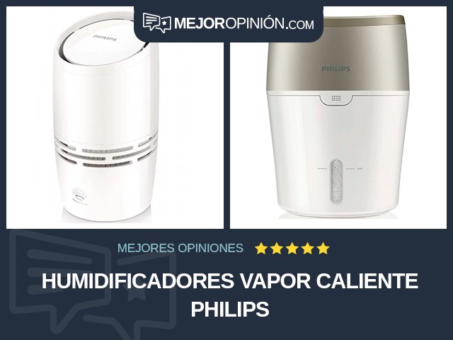 Humidificadores Vapor caliente Philips